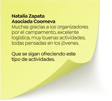 Natalia Zapata – Asociada Coomeva