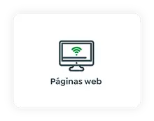  Páginas web