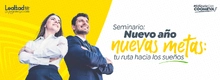 Seminario nuevo año, nuevas metas: tu ruta hacia los sueños